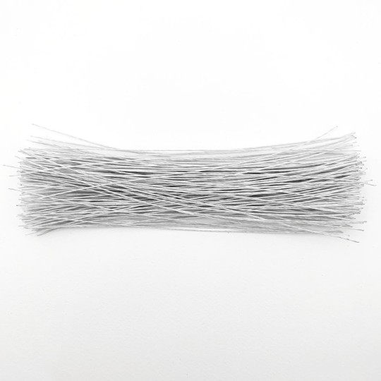 White Paper Wrapped Craft Wire ~ 0.6mm ~ 8 long