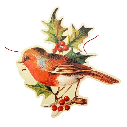 Wooden Robin Shape Christmas Craft Shapes to Paint & Decorate