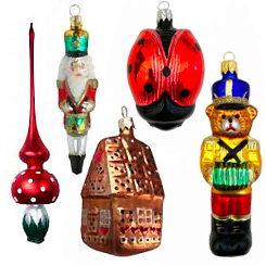 Heirloom Ornaments from the Czech Republic