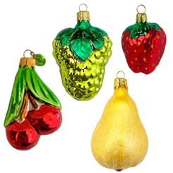 Fruit & Vegetable Ornaments