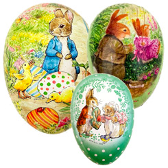 Peter Rabbit + Holly Pond Hill Easter Egg Containers