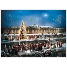 Christmas in Sanssouci Advent Calendar ~ 16-1/2" x 11-1/2"