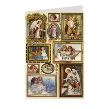 Angels in Frames Christmas Card ~ Germany