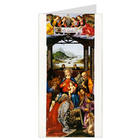 Adoration of the Magi Italian Christmas Card ~ Rossi Italy