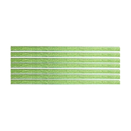 Super Petite Light Green Ribbed Dresden Trim ~ 1/8" wide