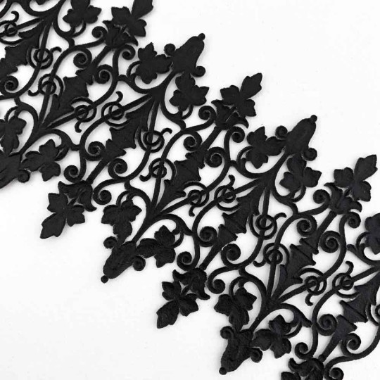 Black Dresden Paper Embellishments ~ 8