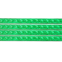 Green Leaf and Berry Dresden Foil Trim ~ 3/16"