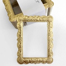Gold Dresden Foil Shell Frame ~ 1
