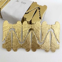 Gold Dresden Paper Half Wings ~ 12