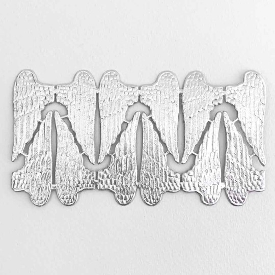 Silver Dresden Paper Half Wings ~ 12