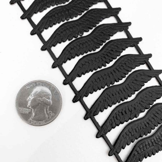 Black Dresden Paper Wings ~ 12