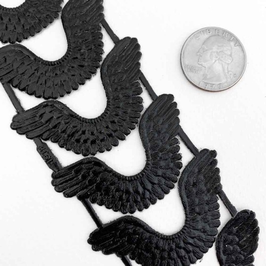 Black Dresden Paper Wings ~ 7