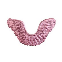 Pink Dresden Paper Angel Wings ~ 7