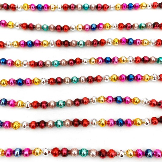 Glass Bead Christmas Garland DIY Craft Kit ~ 6mm Rounds