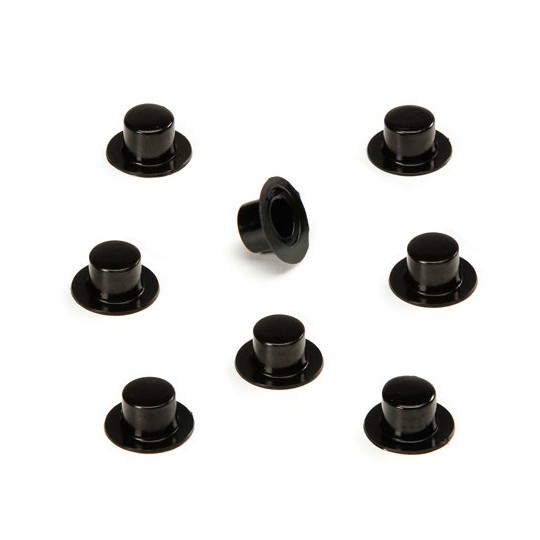 plastic top hats