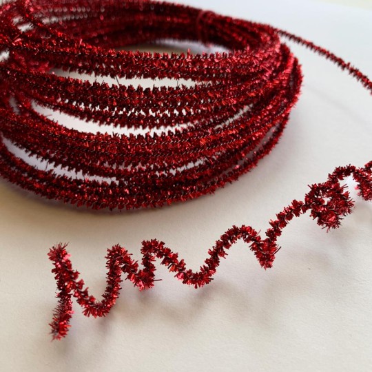 Red 6mm Cord Trim by the Metre