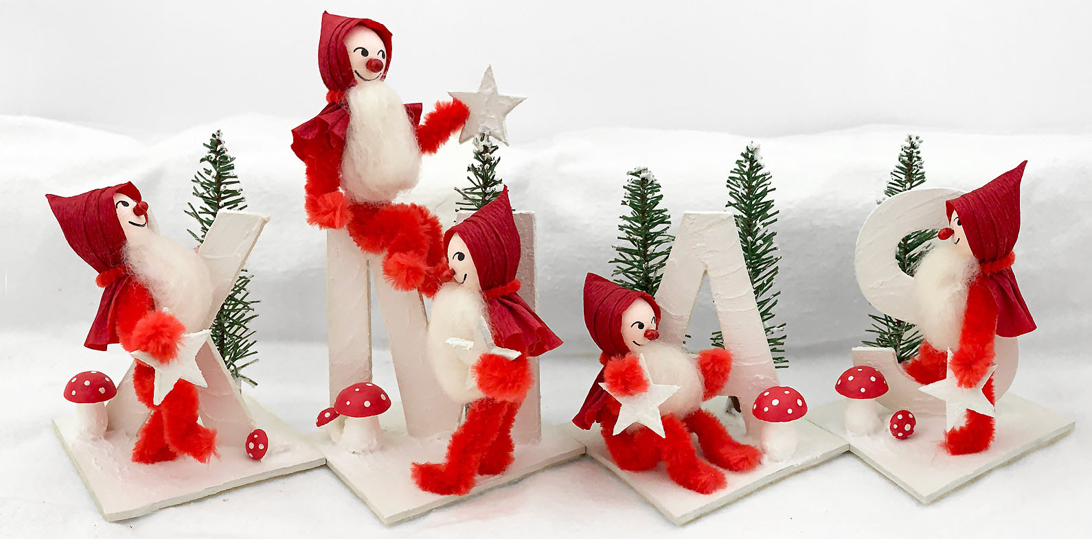 Christmas Craft Tutorial: Make a Retro Cake Pan Diorama
